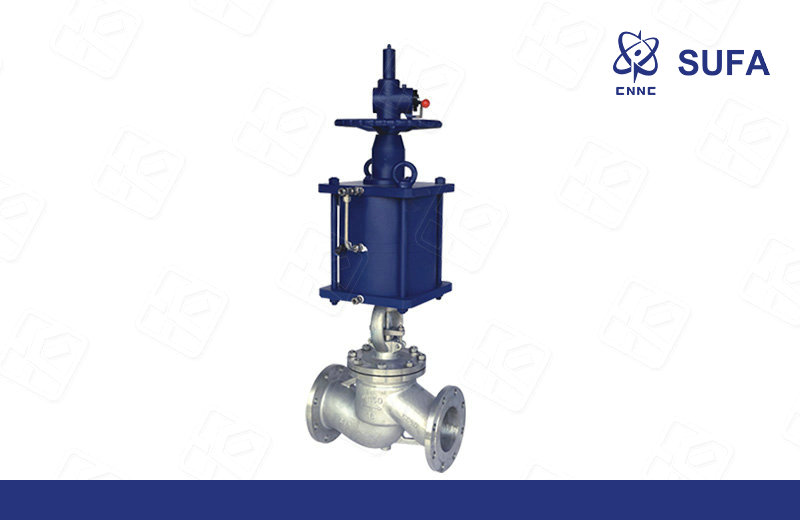 气动法兰截止阀