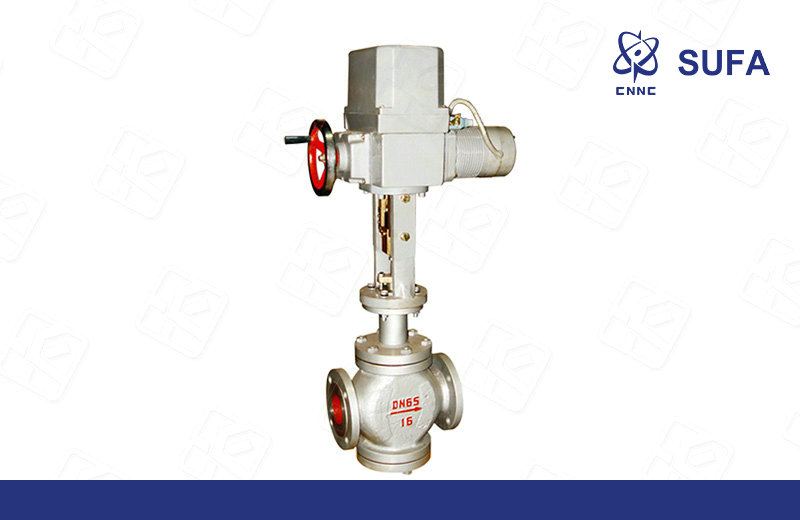 电动直通单座调节阀