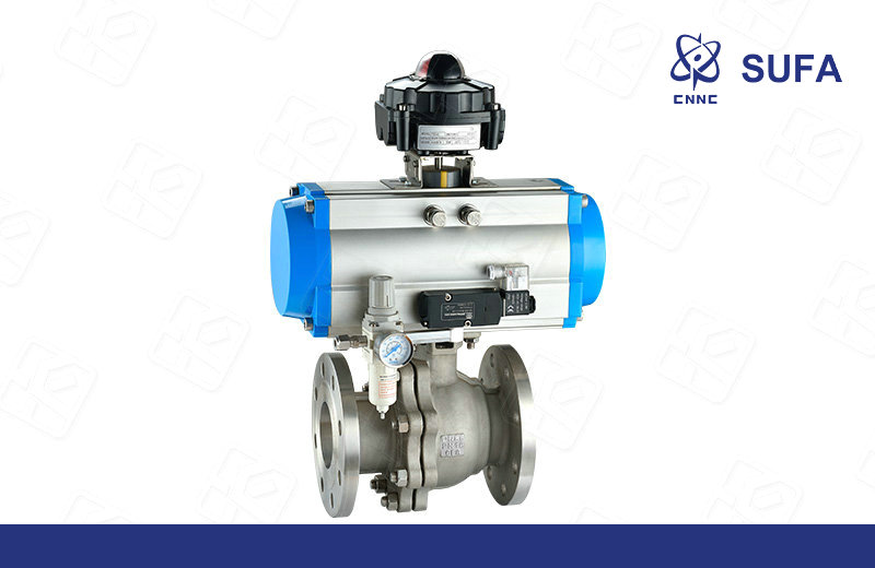 气动高平台球阀