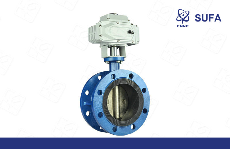 电动法兰软密封蝶阀