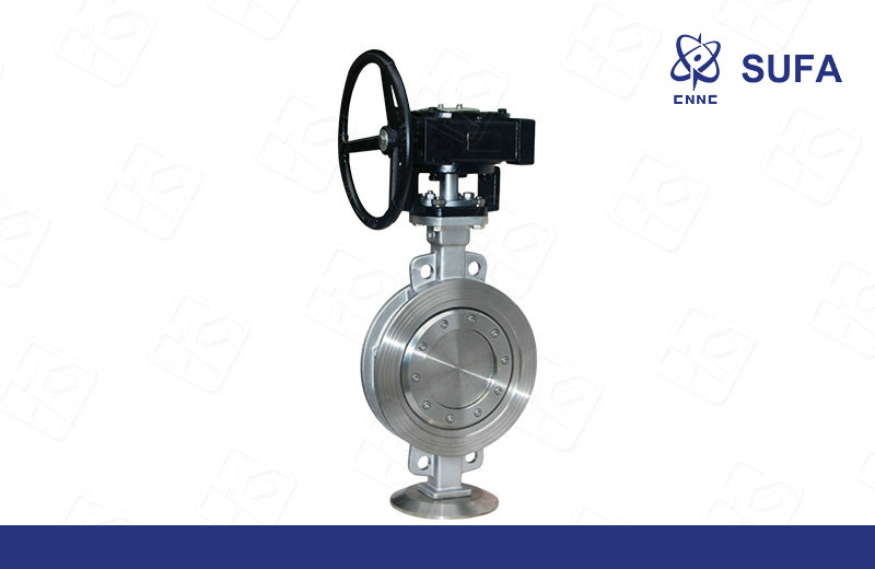 对夹式三偏心硬密封蝶阀