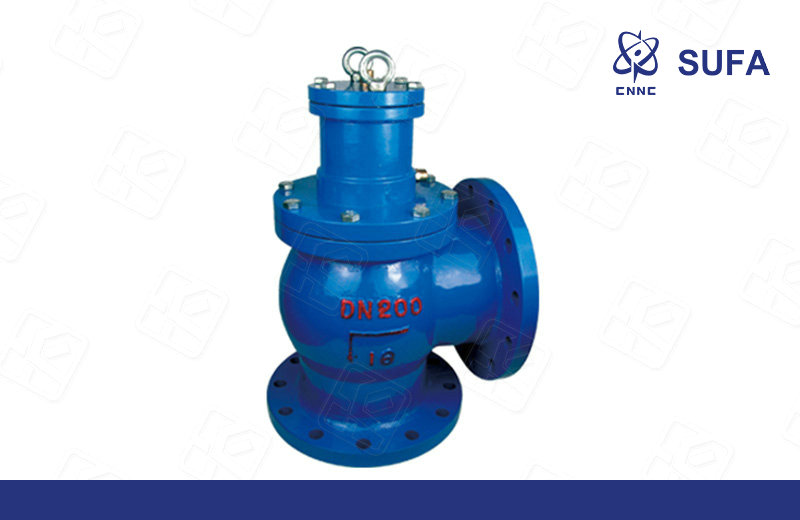 液压气动角式快开排泥阀