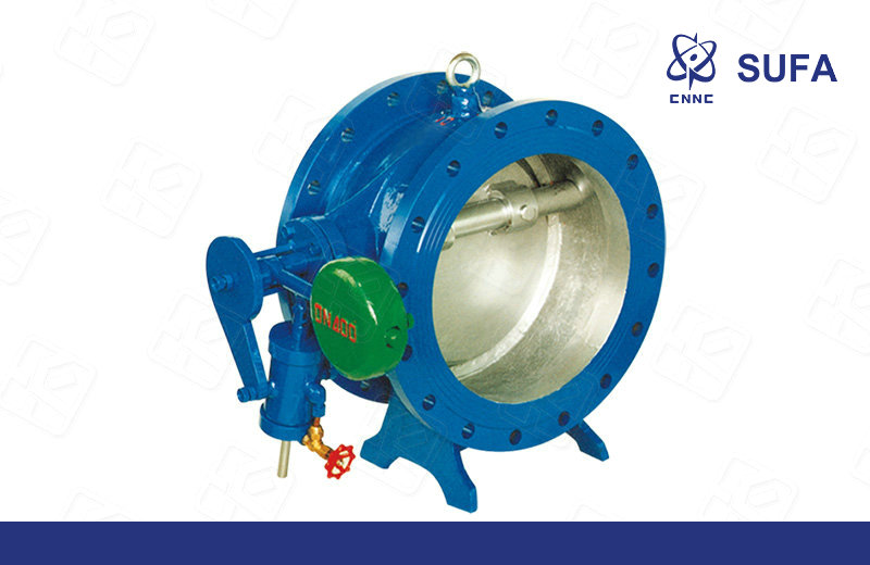 蝶式缓冲止回阀